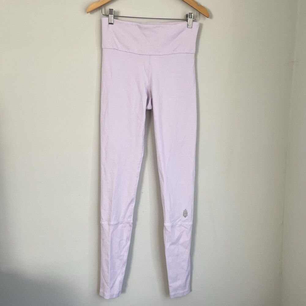 Free People Movement Lilac Purple High Rise Leggings Size Medium